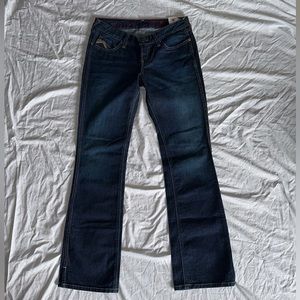 ARIAT Ruby Galaxy Slim & Sexy Jeans 28R Low Rise Bootcut
